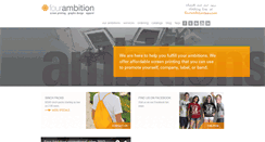 Desktop Screenshot of fourambition.com